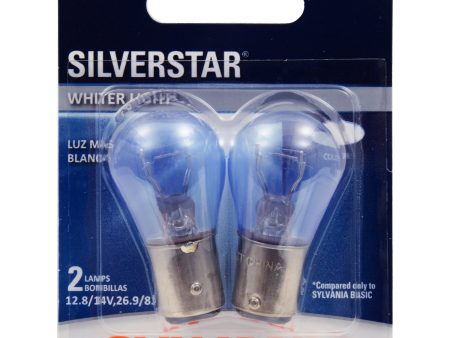 2-PK SYLVANIA 1157 SilverStar High Performance Automotive Light Bulb For Sale