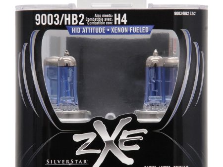 2-PK SYLVANIA 9003 fit H4 SilverStar zXe High Performance Halogen Headlight Bulb on Sale