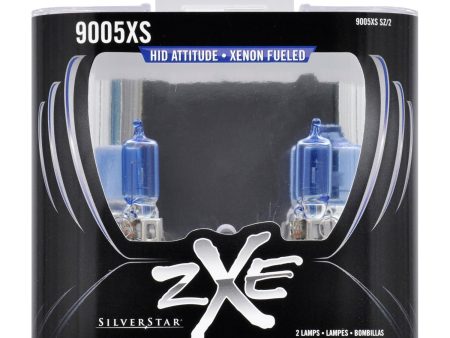 2-PK SYLVANIA 9005XS HB3A SilverStar zXe High Performance Halogen Headlight Bulb For Sale