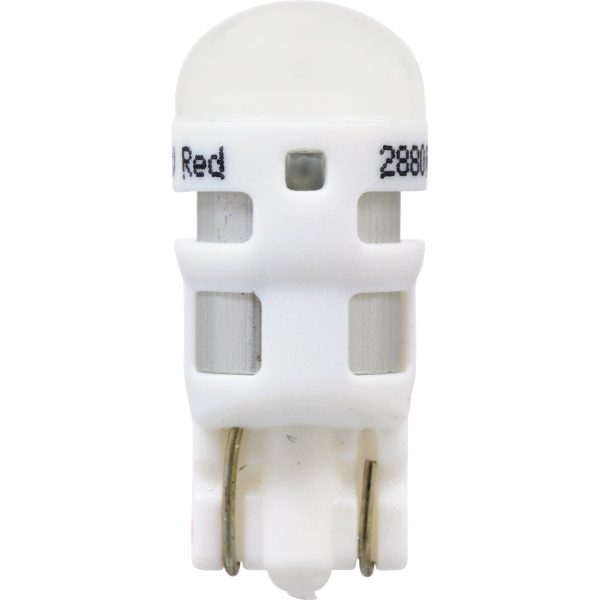 SYLVANIA ZEVO 194 T10 W5W Red LED Automotive Bulb Online now