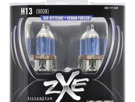 2-PK SYLVANIA H13 9008 SilverStar zXe High Performance Halogen Headlight Bulb Online Hot Sale