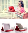 Apple iPad Mini 5 Smart Leather Case Rotating 360 Degree Stand Cover (Red) Online Hot Sale