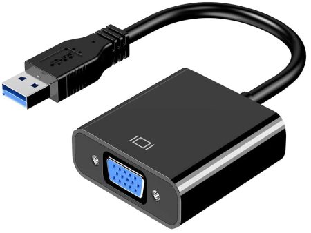 USB to VGA Adapter, USB 3.0 to VGA Adapter Multi-Display Video Converter- PC Laptop Windows 7 8 8.1 10,Desktop, Laptop, PC, Monitor, Projector, HDTV For Cheap