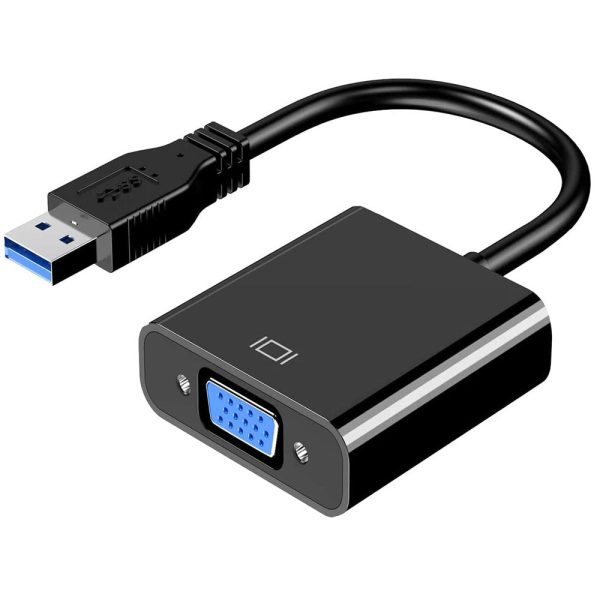 USB to VGA Adapter, USB 3.0 to VGA Adapter Multi-Display Video Converter- PC Laptop Windows 7 8 8.1 10,Desktop, Laptop, PC, Monitor, Projector, HDTV For Cheap