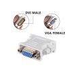 DVI to VGA Adapter, 1080p DVI-D 24+5 Pin Male to VGA 15Pin Female Active Cable Adapter Converter Sale