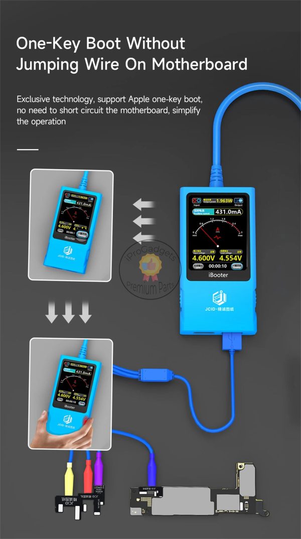 JCID iBooter Current Analyzer Current Detection One-key Startup Real-time Voltage Monitoring Fault Current Analyzer Online now