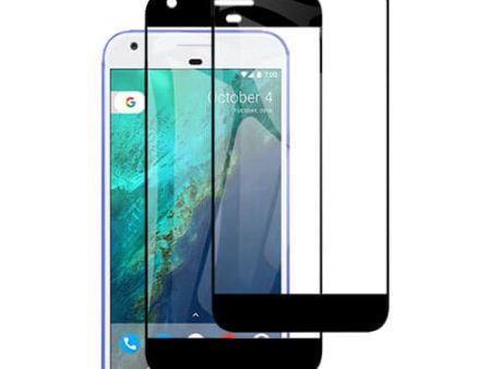 [2 Pack] Google Pixel XL Full Coverage Tempered Glass Screen Protector Film Guard (Black) Online Hot Sale