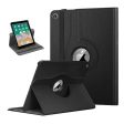 Apple iPad 5th Gen 9.7 Leather Case, Rotating 360 Degree Stand Smart Shockproof Flip Cover (Black) Online Hot Sale