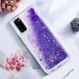 Samsung Galaxy S21 5G Smart Shockproof Dynamic Liquid Bumper Glitter Stars Case Cover Online Hot Sale