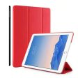 Apple iPad Air 1 Folio Smart Leather Magnetic Stand Case Cover (Red) Hot on Sale