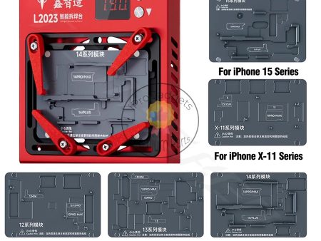 Xinzhizao XZZ L2023 Preheater Desoldering Station for iPhone X - 15PM Android Dot Matrix Motherboard Chip Soldering Repair Tools Sale