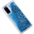 Samsung Galaxy S21 5G Smart Shockproof Dynamic Liquid Bumper Glitter Stars Case Cover Online Hot Sale