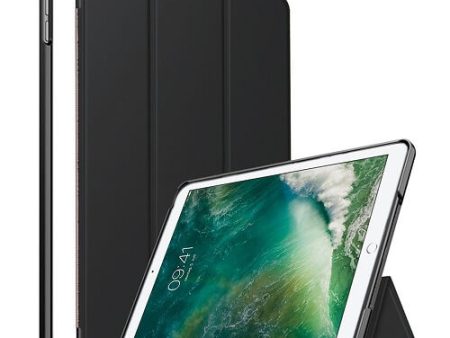 Apple iPad 12.9 2nd Gen 2017 Folio Smart Leather Magnetic Stand Case Cover (Black) Online