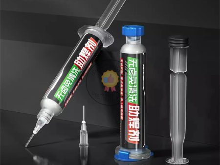 YCS Halogen-free and Self-cleaning Flux 10CC Lead-free Acid Free Zero Halogen and Self-cleaning No-clean Flux Paste Solder Oil Online Sale