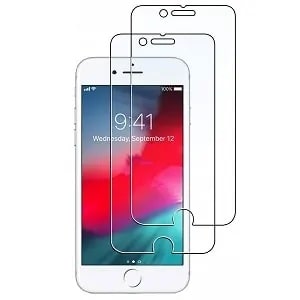 (2 Pieces) Apple iPhone 8 Scratch Resist Tempered Glass LCD Screen Protector Film Guard Online