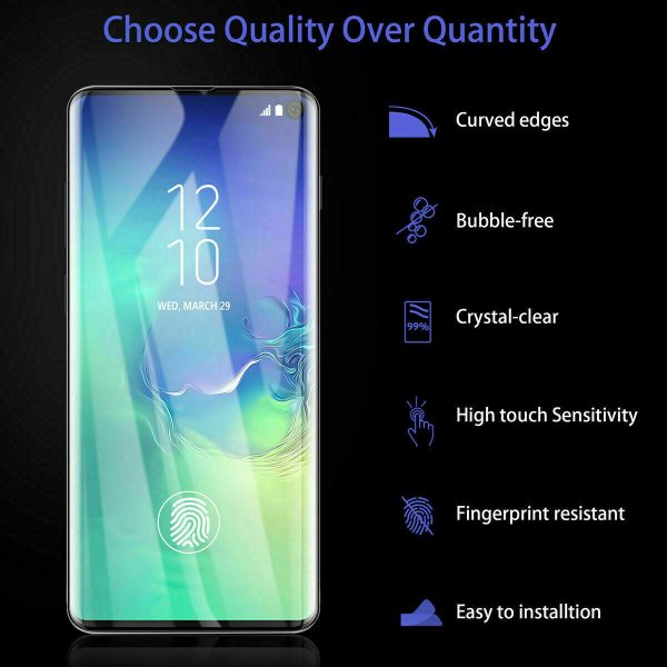 Samsung Galaxy S22 Plus UV Liquid Gel Tempered Glass Screen Protector Film Guard Cheap