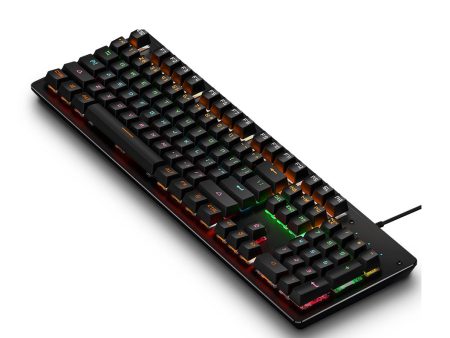 104 Keys Keyboard Gaming Mechanical Feel K880 Keyboard Wired With LED Backlit Cheap