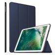 Apple iPad 12.9 2nd Gen 2017 Folio Smart Leather Magnetic Stand Case Cover (Blue) Online Hot Sale