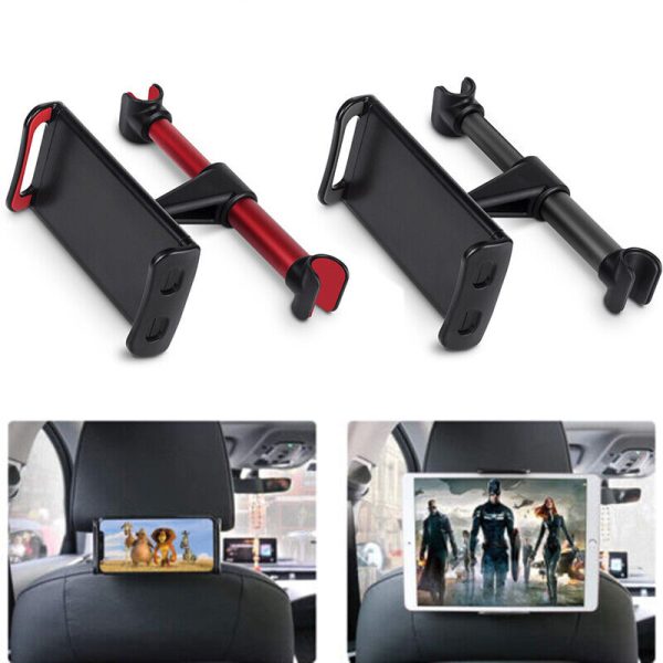 Universal Car Back Seat Phone Holder Mount 360 Flexible Stand For Phone Tablet iPad (Red) Cheap