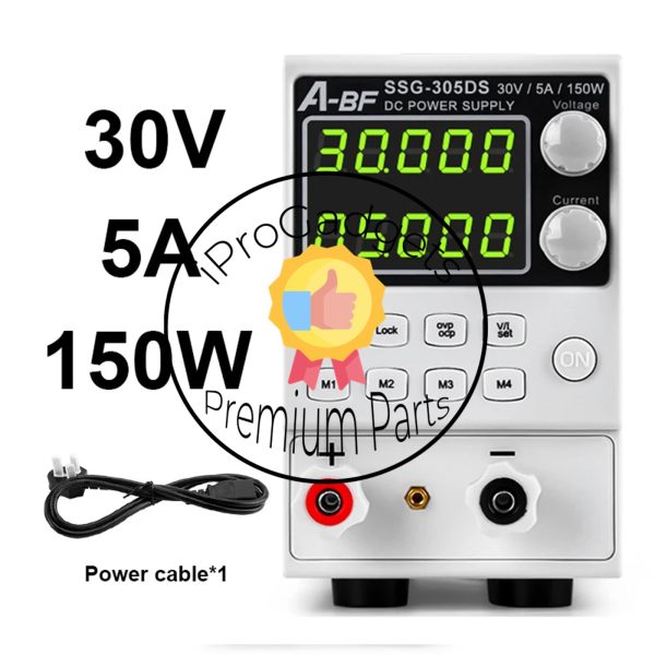 A-BF SSG-305DS Power Supply Adjustable Programmable Laboratory Bench Power Supply Fashion