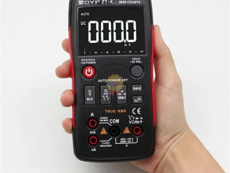 Zoyi ZT-X 9999 Counts High-precision Auto Range NCV Multimetro VFC Micro Current Voltage Tester LCR Tester Digital Multimeter Online Hot Sale