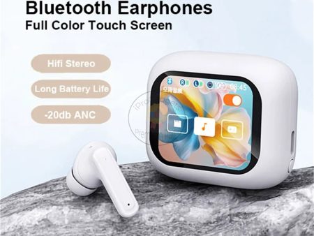 M6 ANC ENC Bluetooth 5.4 Wireless Headphones With Intelligent Display Online now