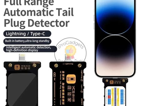 YCS Full Range of Automatic Tail Plug Testers for IPhone Android Computer Type-C Lightning Device Tail Plug Detection Tools For Cheap