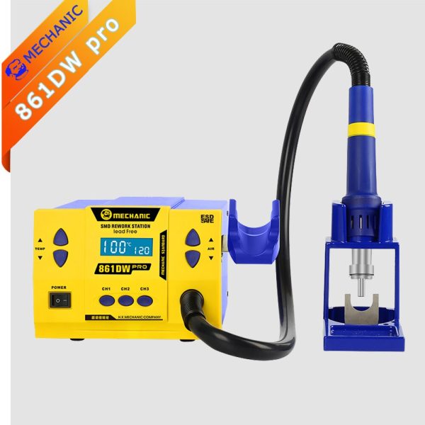 MECHANIC 861DW Pro 1000W Hot Air Rework Station Heat Gun Digital BGA Soldering For Mobile Phone Mainboard PCB Welding Repair Online Hot Sale